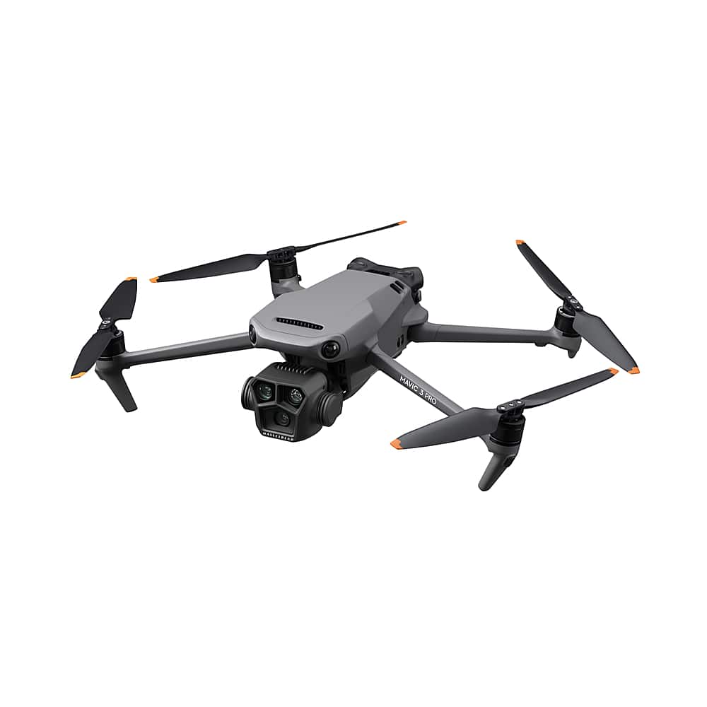 Alt View 13. DJI - Geek Squad Certified Refurbished Mavic 3 Pro Fly More Combo Drone and RC Remote Control with Built-in Screen - Gray.