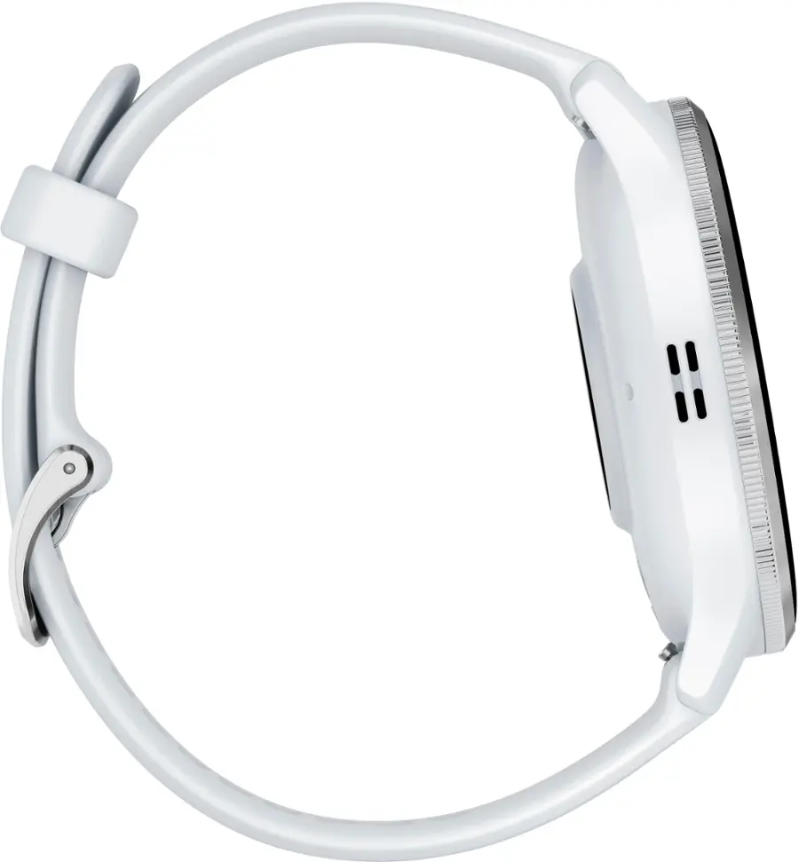 Alt View 1. Garmin - Venu 3 GPS Smartwatch 45 mm Fiber-reinforced polymer - Stainless Steel and Whitestone.