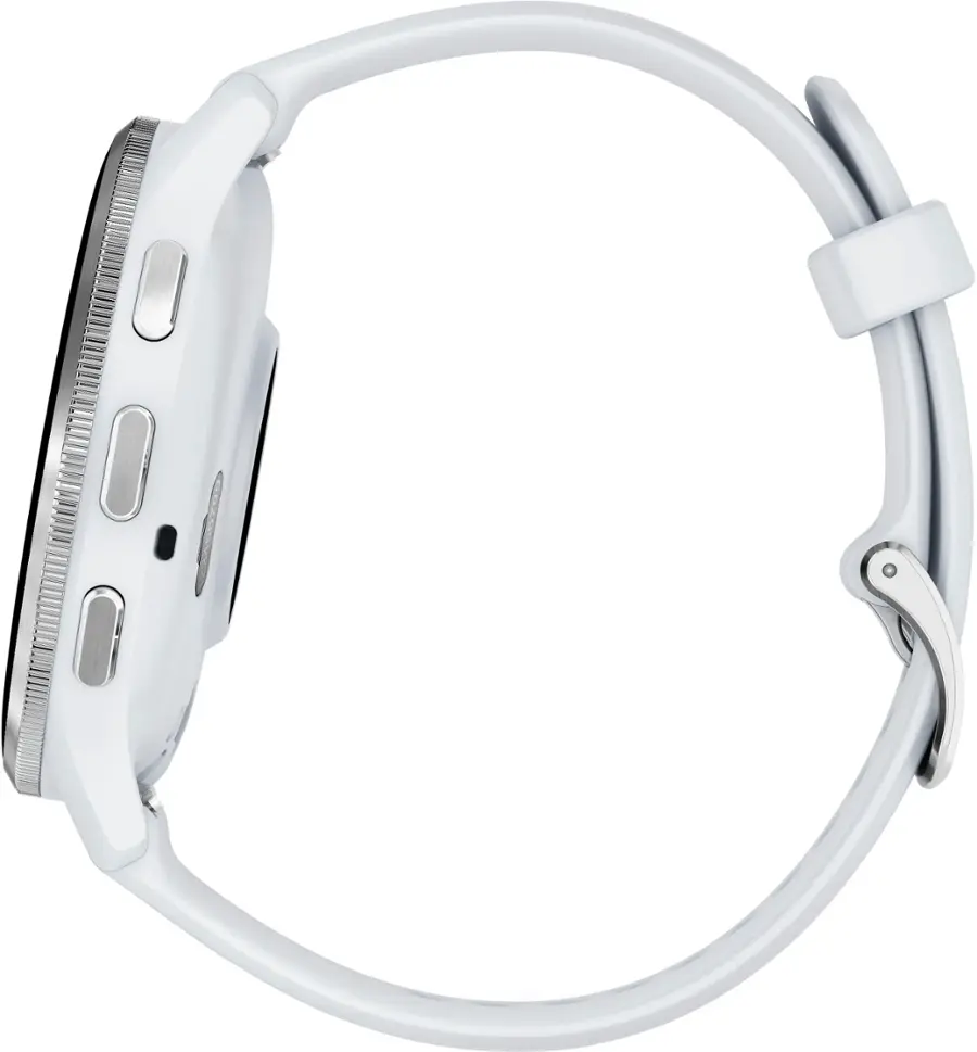 Alt View 2. Garmin - Venu 3 GPS Smartwatch 45 mm Fiber-reinforced polymer - Stainless Steel and Whitestone.