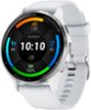 Garmin - Venu 3 GPS Smartwatch 45 mm Fiber-reinforced polymer - Stainless Steel and Whitestone