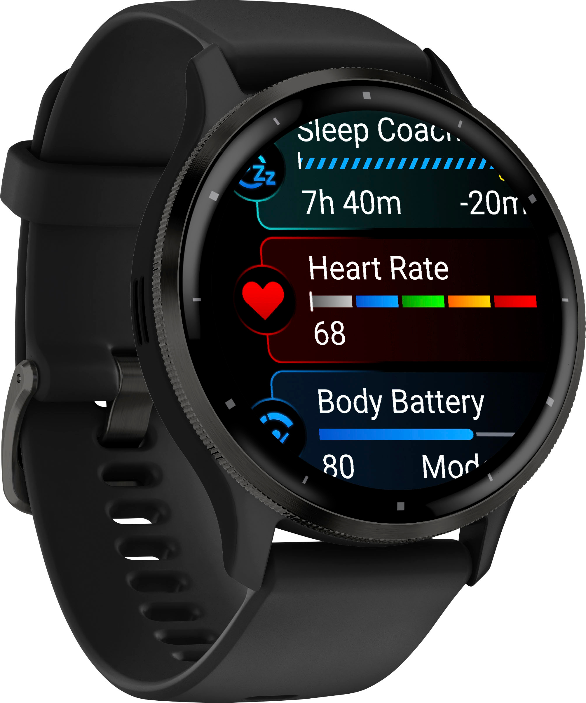 Garmin Venu 3 GPS Health & Fitness Smartwatch with AMOLED Touch Display