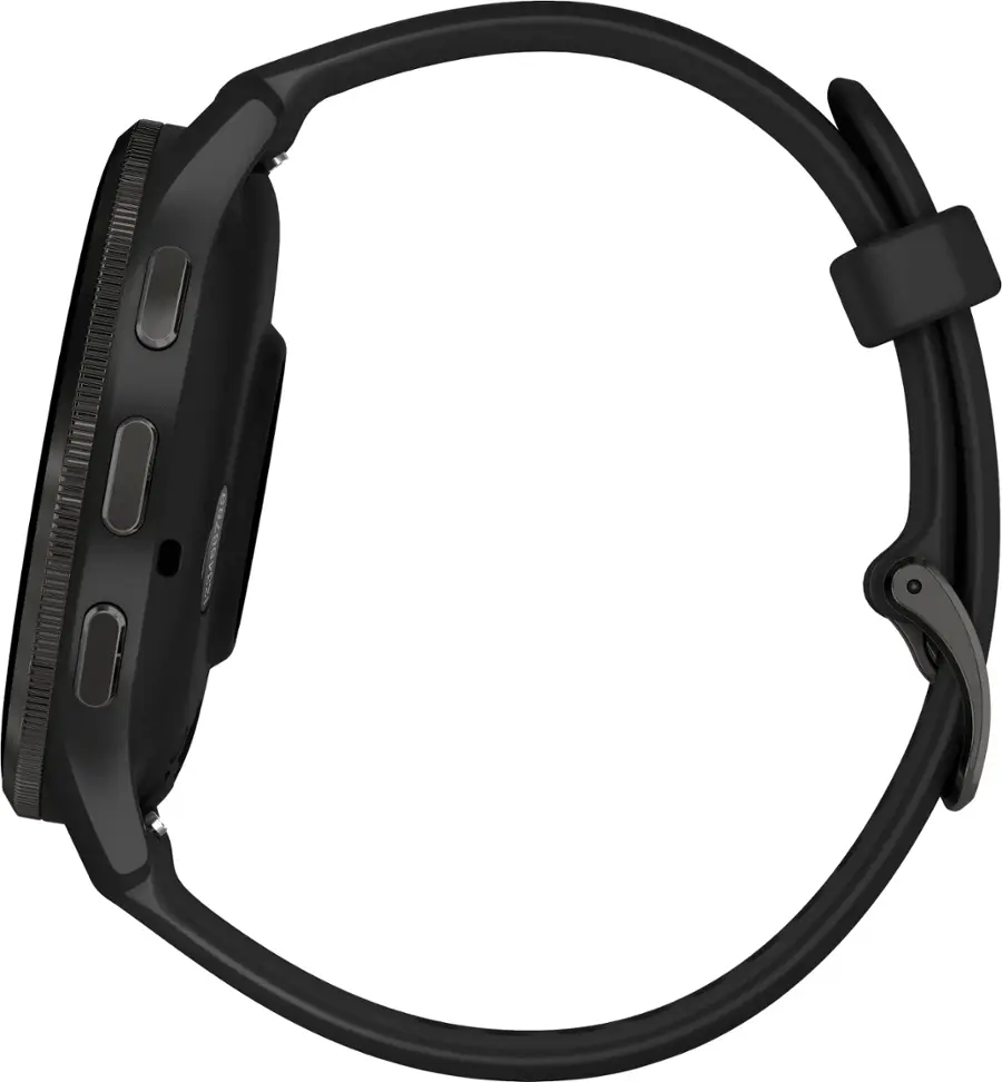 Alt View 2. Garmin - Venu 3 GPS Smartwatch 45 mm Fiber-reinforced polymer - Stainless Steel and Black.