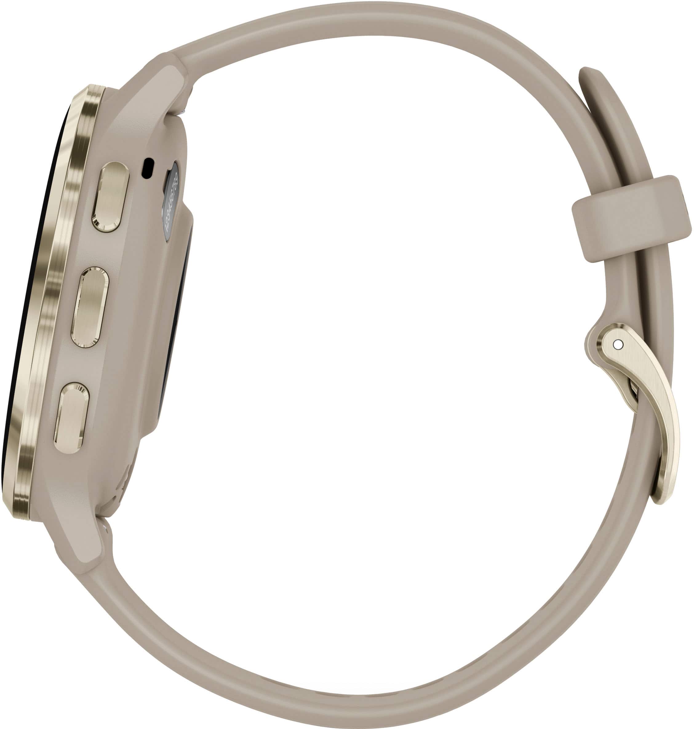 Alt View 2. Garmin - Venu 3S GPS Smartwatch 41 mm Fiber-reinforced polymer - Stainless Steel and French Gray.