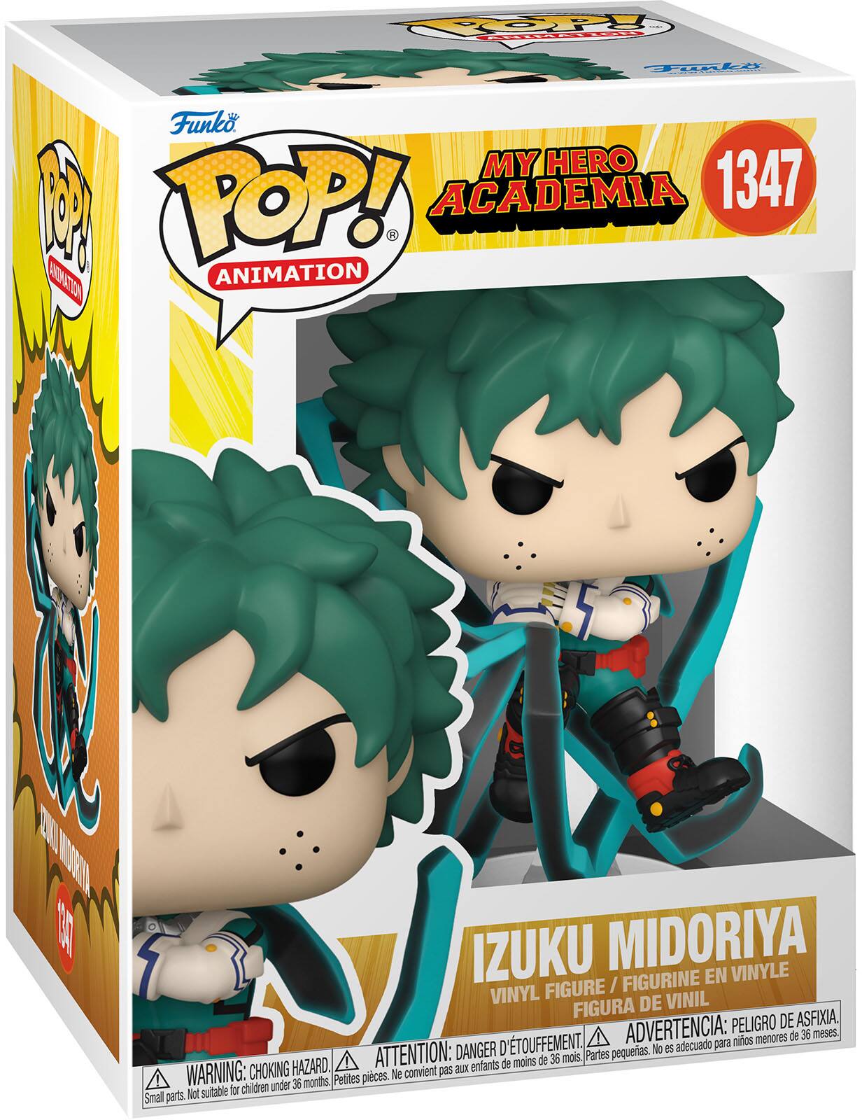 Angle. Funko - POP! Animation: My Hero Academia- Izuku Midoriya.