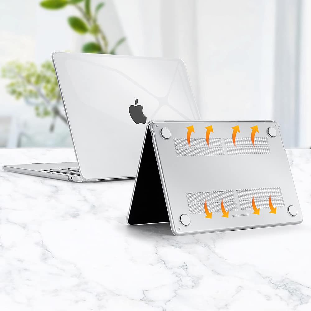 Alt View 1. Techprotectus - MacBook case for 2023-24 MacBook Air 15" with Apple M2/M3 Chip - Clear.