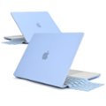 Front. Techprotectus - MacBook case for 2023-24 MacBook Air 15" with Apple M2/M3 Chip-Serenity Blue - Serenity Blue.