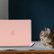 Alt View Zoom 16. Techprotectus - MacBook case for 2023-24 MacBook Air 15" with Apple M2/M3 Chip-Black-Rose Quartz - Rose Quartz.