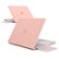 Front Zoom. Techprotectus - MacBook case for 2023-24 MacBook Air 15" with Apple M2/M3 Chip-Black-Rose Quartz - Rose Quartz.