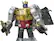 Alt View 18. Robosen - Transformers Grimlock Flagship Collector's Edition Auto-converting Robot with Collector's Coin - Silver.