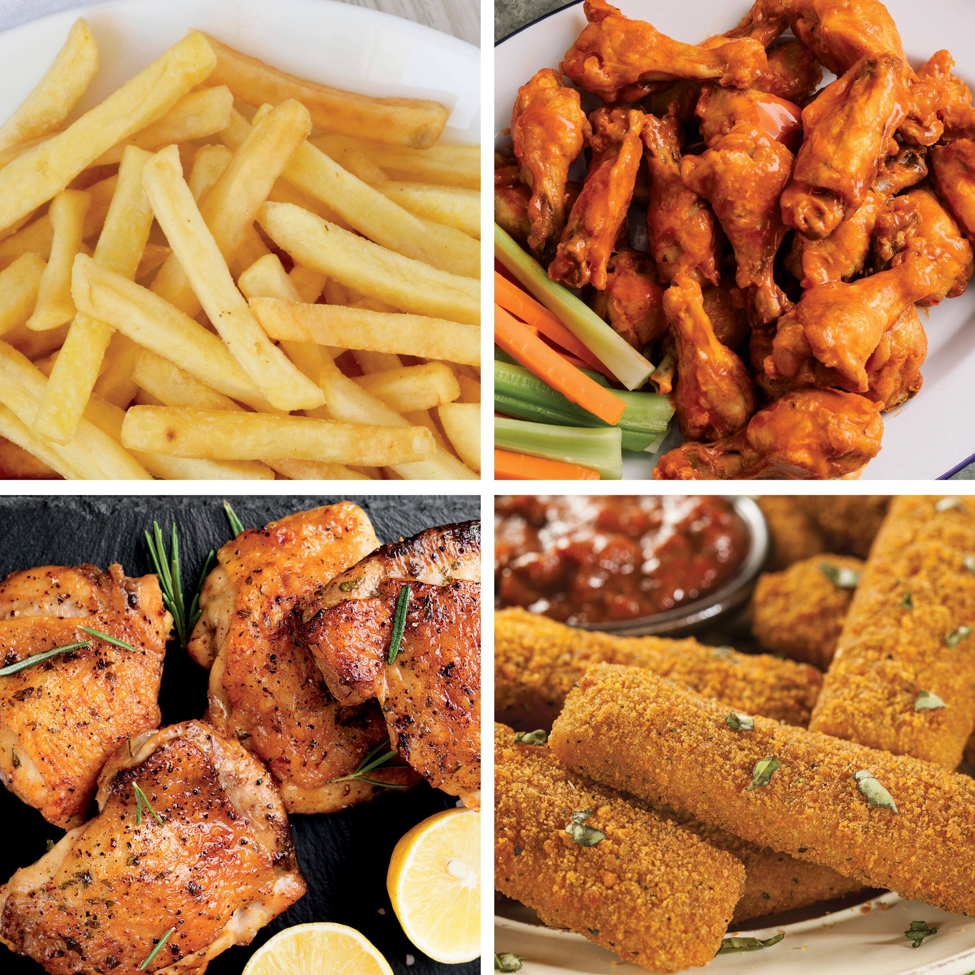 Alt View 12. Ninja - Foodi DualZone FlexBasket Air Fryer with 7-qt MegaZone - Black.