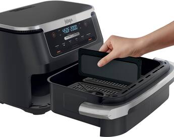 Ninja Foodi DualZone FlexBasket Air Fryer with 7 qt MegaZone Black Ninja Foodi DualZone FlexBasket Air Fryer with 7 qt MegaZone Black