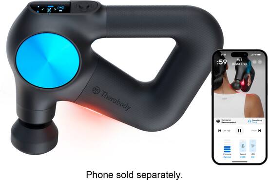 Therabody - Theragun Pro Plus Hand-Held Massager - Black