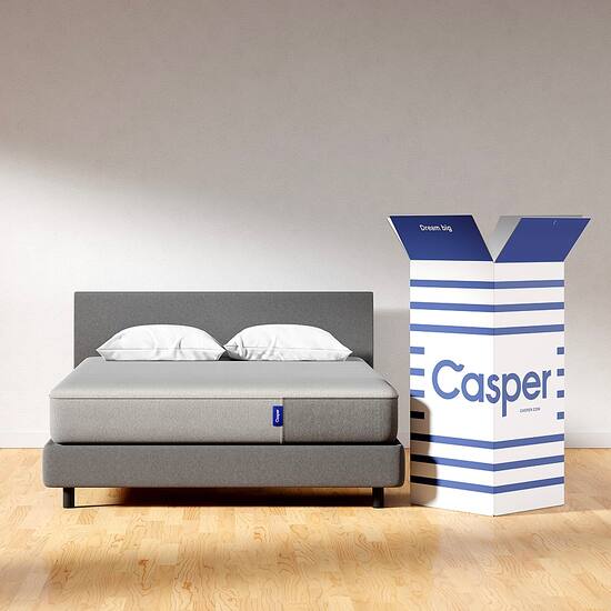 Casper store double bed