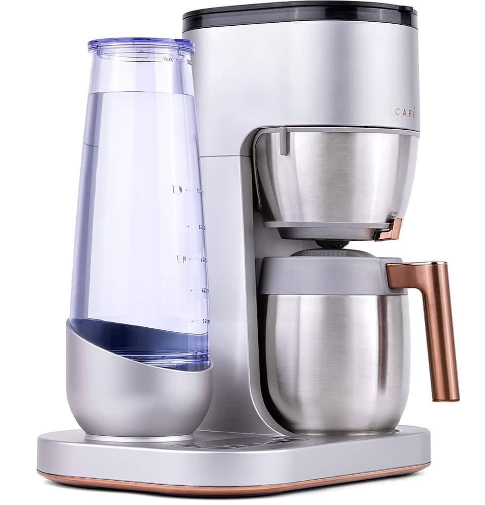 Accessories. Café - Grind & Brew Smart Coffee Maker with Gold Cup Standard - Stainless Steel.