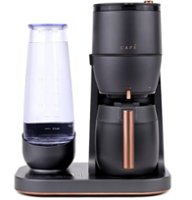 Café - Grind & Brew Smart Coffee Maker with Gold Cup Standard - Matte Black - Front_Zoom
