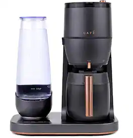 Café - Grind & Brew Smart Coffee Maker with Thermal Carafe and Gold Cup Standard - Matte Black