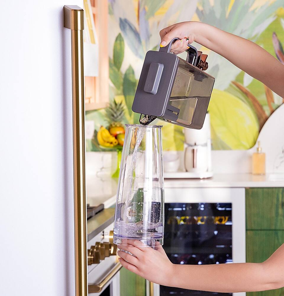 Alt View 19. Café - Grind & Brew Smart Coffee Maker with Gold Cup Standard - Matte Black.