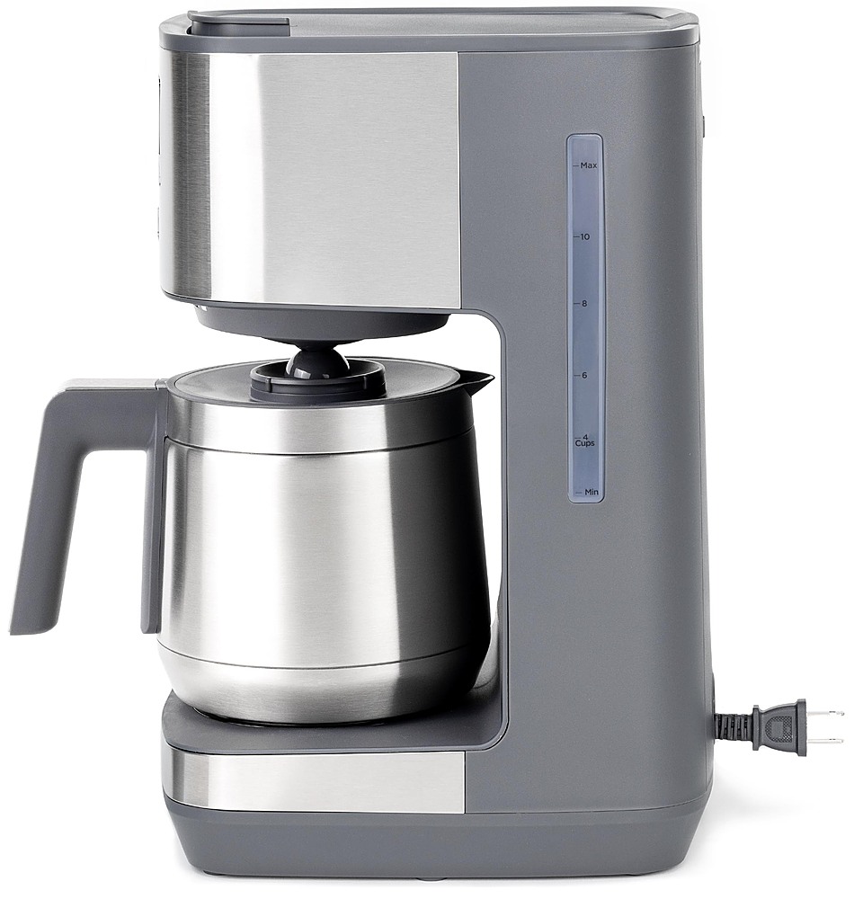 Gardcare RNAB09Y8XRS72 gardcare 10-cup coffee maker with smart touch  screen, 24-hour programmable coffee machine, stainless steel glass carafe  pot w