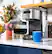 Alt View 20. GE - 12 Cup Programmable Coffee Maker with Adjustable Keep Warm Plate and Glass Carafe - Stainless Steel.