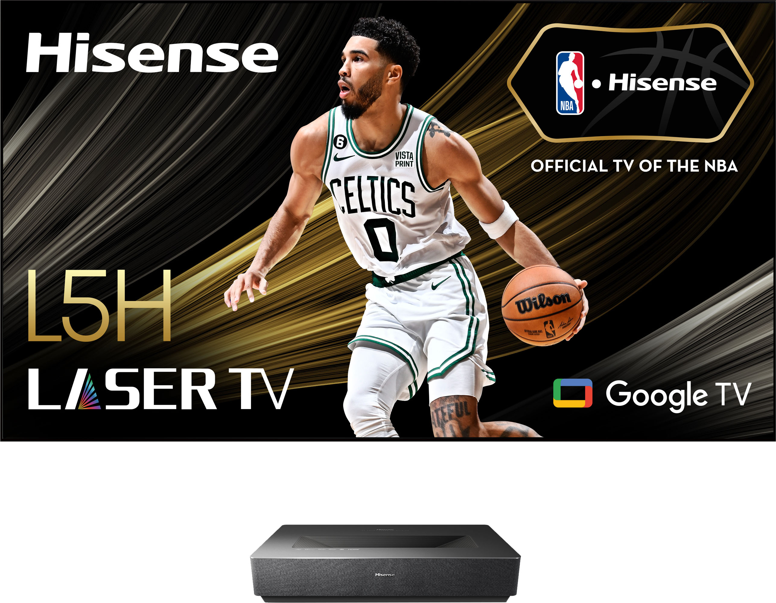 Hisense L5H Laser TV X-Fusion™ UST Projector with 120/