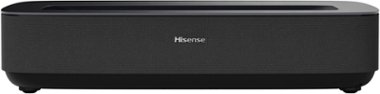 Hisense - PL1 X-Fusion™ Laser UST Projector, 80"~120", 4K UHD, 2200 ANSI Lms, Dolby Vision & Atmos, Google TV - Gray - Front_Zoom