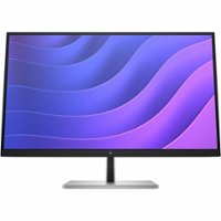HP - 27" IPS LCD 75Hz Monitor (USB, HDMI) - Black, Silver - Front_Zoom