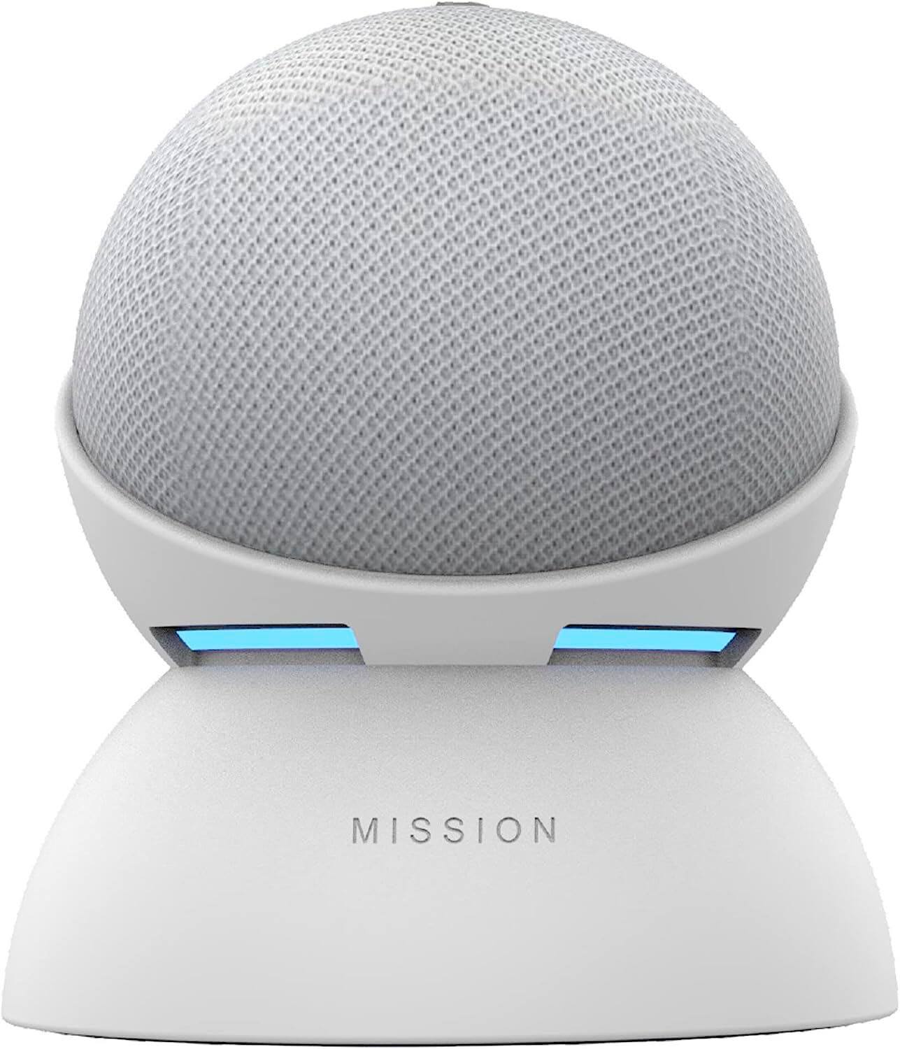 Alt View 11. Amazon - Echo Dot Battery Base for 4th and 5th Gen Echo Dot - White.