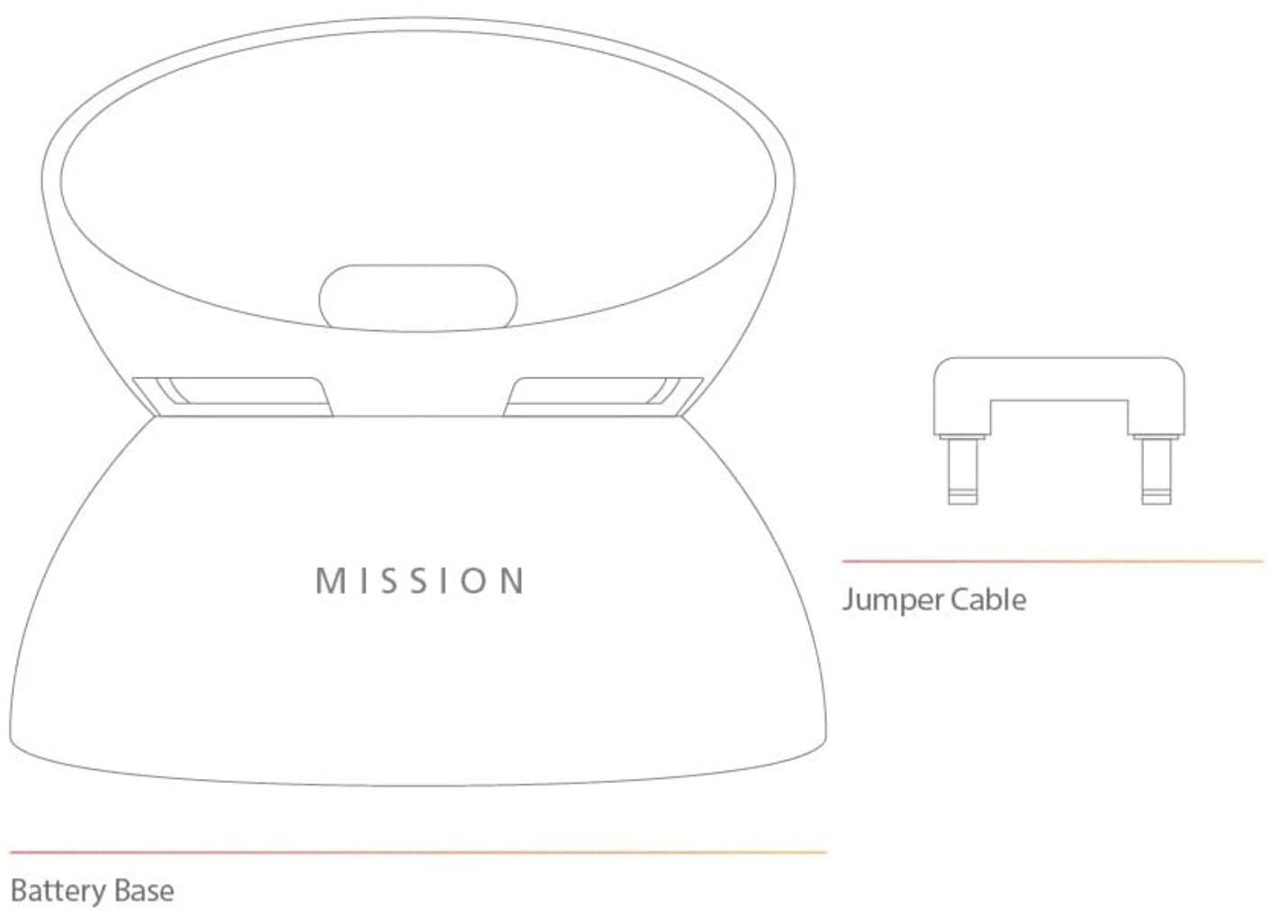Alt View 14. Amazon - Echo Dot Battery Base for 4th and 5th Gen Echo Dot - Black.