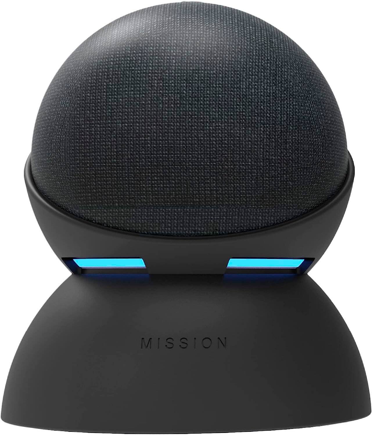 Alt View 11. Amazon - Echo Dot Battery Base for 4th and 5th Gen Echo Dot - Black.