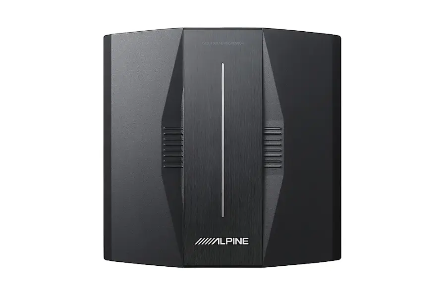 Alt View 23. Alpine - OPTIM 8 8-Channel Sound Processor and Amplifier with Automatic Sound Tuning - Black.