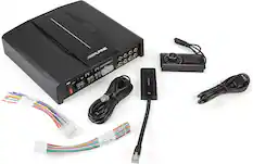 Front. Alpine - OPTIM 8 8-Channel Sound Processor and Amplifier with Automatic Sound Tuning - Black.