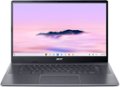 Front. Acer - Chromebook Plus 515 – 15.6" Full HD Laptop  - Intel Core i3-1215U  with 8GB LPDDR5X – 128GB UFS - Steel Gray.