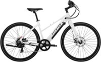 Front. Aventon - Soltera.2 Speed Step-Through Ebike w/46 mile Max Operating Range and 20 MPH Max Speed - Ghost White.