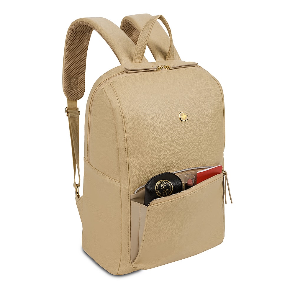 Alt View 13. SwissGear - SwissGear - 9901 Ladies Laptop Backpack - Gold.