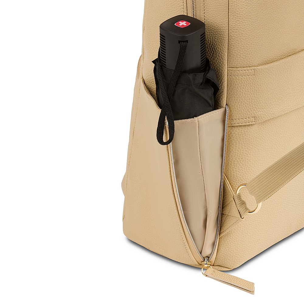 Alt View 14. SwissGear - SwissGear - 9901 Ladies Laptop Backpack - Gold.