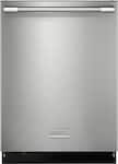 Frigidaire - Professional 24" Top Control Built-In Tub Built-In Dishwasher with CleanBoost Technology, 47 dBA - Stainless Steel