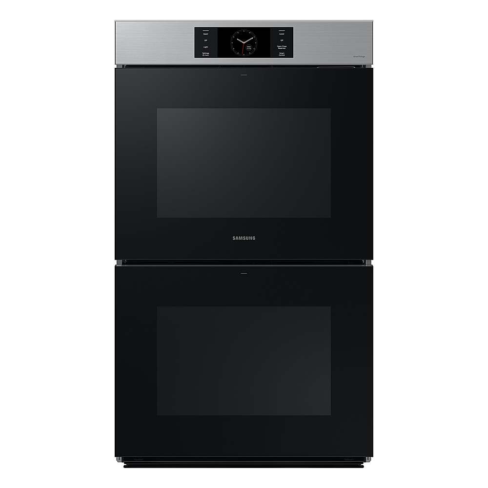 Samsung Bespoke 30 Microwave Combination Wall Oven in Stainless Steel, Silver