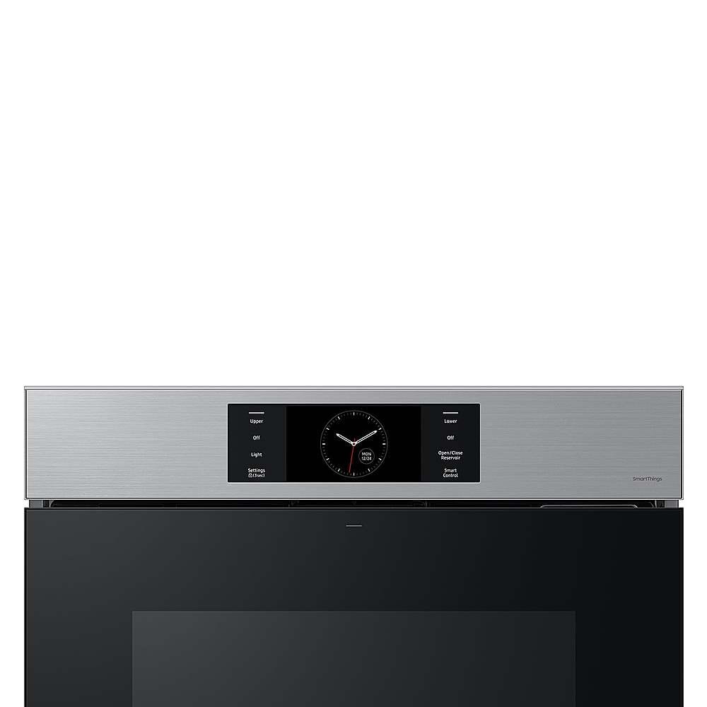 Alt View 17. Samsung - BESPOKE 30" Built-In Electric Convection Double Wall Oven with AI Pro Cooking Camera - Stainless Steel.