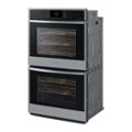 Alt View Zoom 12. Samsung - 30" Built-In Electric Convection Double Wall Oven with Steam Cook - Stainless Steel.