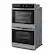 Alt View 12. Samsung - 30" Built-In Electric Convection Double Wall Oven with Steam Cook - Stainless Steel.
