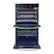 Alt View 16. Samsung - 30" Built-In Electric Convection Double Wall Oven with Steam Cook - Stainless Steel.
