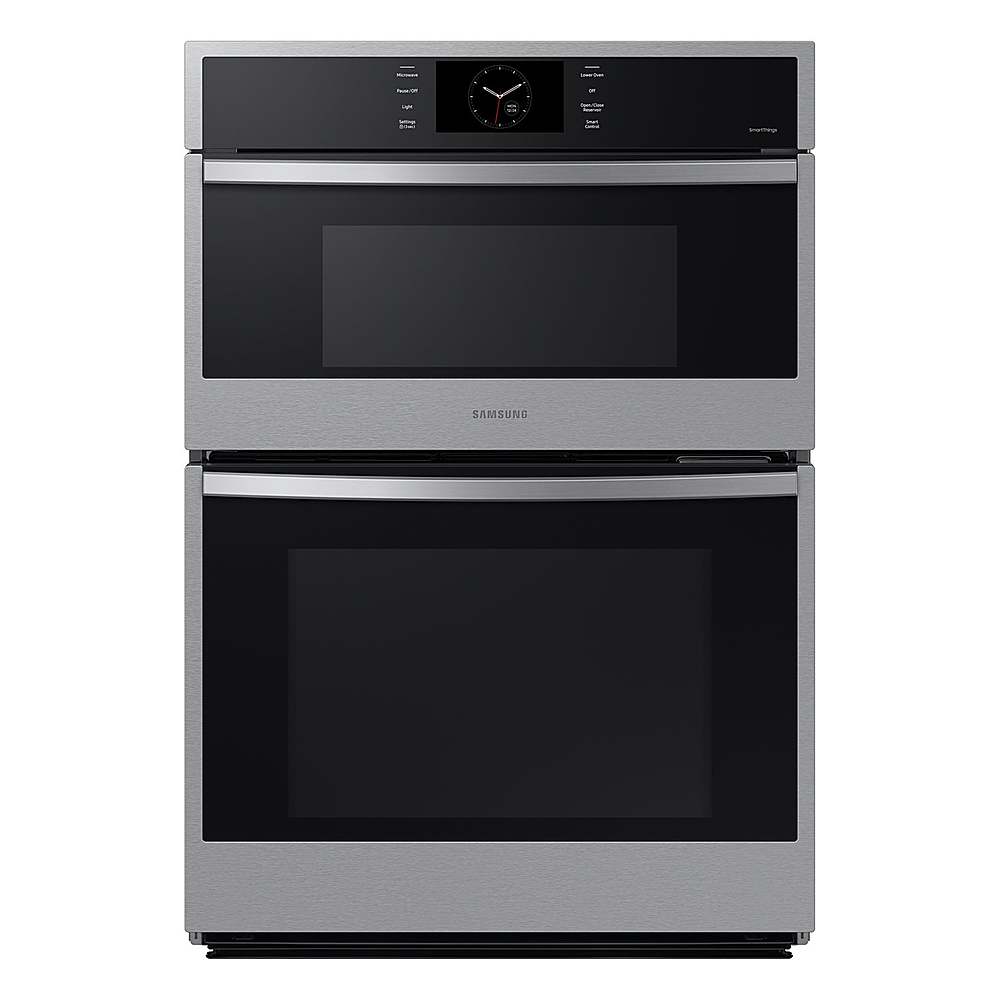 30 Electric Wall Oven Microwave Combo in Stainless Steel, Samsung US