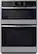 Front. Samsung - 30" Built-In Electric Convection Combination Wall Oven with Microwave and Steam Cook - Stainless Steel.