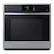 Front. Samsung - 30" Built-In Single Electric Convection Wall Oven with Steam Cook - Stainless Steel.