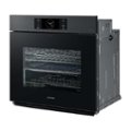 Alt View Zoom 11. Samsung - BESPOKE 30" Built-In Single Electric Convection Wall Oven with AI Pro Cooking Camera - Matte Black.