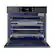 Alt View 12. Samsung - BESPOKE 30" Built-In Single Electric Convection Wall Oven with AI Pro Cooking Camera - Matte Black.