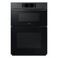 Samsung - BESPOKE 30" Built-In Electric Convection Combination Wall Oven with Microwave and Flex Duo - Matte Black