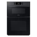 Samsung - BESPOKE 30" Built-In Electric Convection Combination Wall Oven with Microwave and Flex Duo - Matte Black