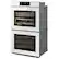 Alt View 12. Samsung - BESPOKE 30" Built-In Electric Convection Double Wall Oven with AI Pro Cooking Camera - White Glass.