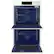 Alt View 14. Samsung - BESPOKE 30" Built-In Electric Convection Double Wall Oven with AI Pro Cooking Camera - White Glass.